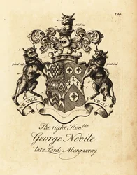 Wappen des Hochwohlgeborenen George Nevile