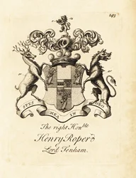 Wappen des hochverehrten Henry Roper, Lord Tenham