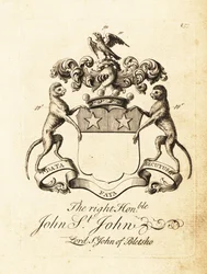 Wappen des hochverehrten John St.