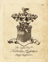 Wappen des Hochwohlgeborenen Nicholas Lechmere, Lord Lechmere