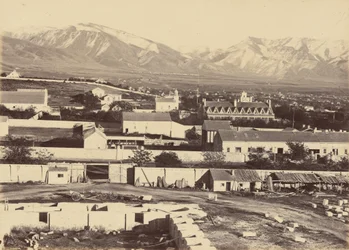 Tafel 45. Salt Lake City, vom Dach des Tabernakels, 1869