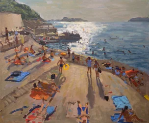 Nachmittag am Meer, Kroatien, 2014