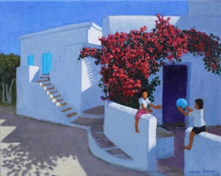 Ballspiel, Samos, Griechenland, 2022