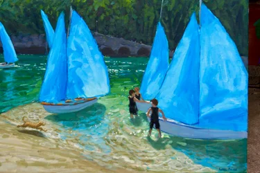 Blaue Segel, Looe