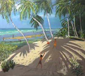 Palmen, Clovelly Beach, Barbados, 2013