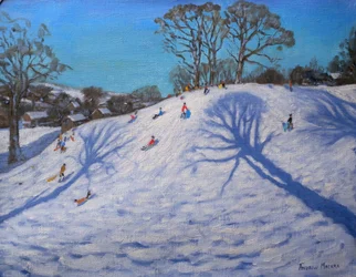 Zwei Baumschatten, Bolehill, Wirksworth, 2009