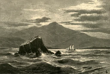 Mount Tamalpais und Rote Veranda, 1872