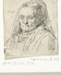 Porträtbüste der Mutter von Rembrandt
