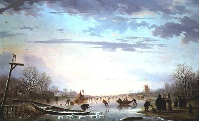 Niederländische Kanalszene