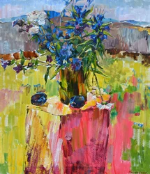 Lebendiges Gartenstillleben