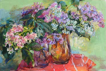 Lebendige Frühlingsblumen