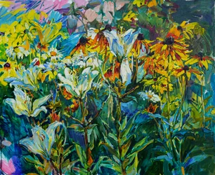 Lebendiger Sommergarten