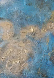 Ozeansand-Abstrakttextur