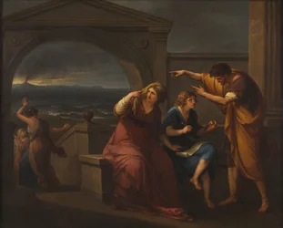 Plinius der Jüngere und seine Mutter in Misenum, 79 n. Chr.