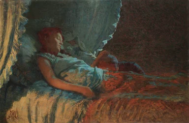 Alba Serena Mutterschaft, 1889-1890