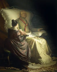 Sterbender Goethe
