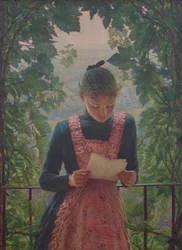 Der erste Brief, 1890