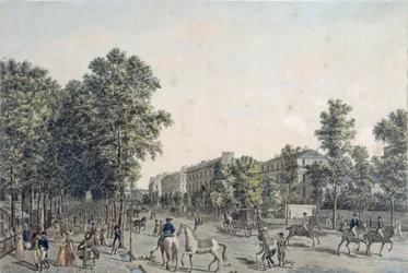 Die großen Boulevards im Jahr 1804
