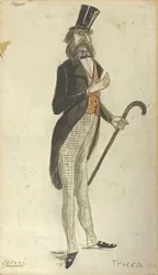 Karikatur von Gerini