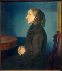 Mutter der Künstlerin