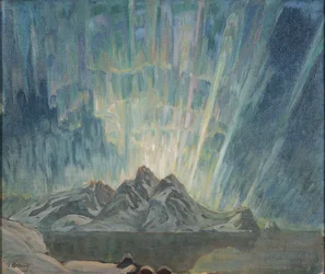 Nordlichter. Studie aus Nordnorwegen