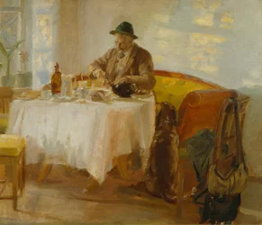 Frühstück vor der Jagd