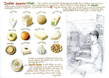 Indische Süßigkeiten