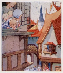 Kinderreim: Hört! Hört! Die Hunde bellen!