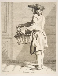 Tintenverkäufer, 1746