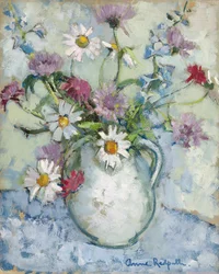 Sommerblumen in einem Krug