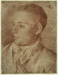 Carracci - Bildnis des Baldassare Aloisi, genannt Galanino, 1589-1590
