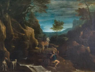 Die Vision des heiligen Eustachius