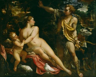 Venus, Adonis und Amor
