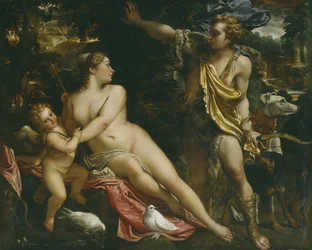 Venus, Adonis und Amor
