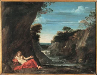 Landschaft mit der reuigen Magdalena