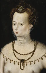 Allegorie der Schönheit, Porträt einer jungen Frau (um 1580)