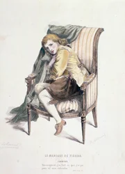 Cherubino, Figur in Le nozze di Figaro, Oper von Mozart (1837)