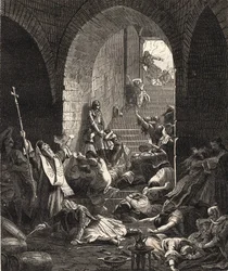 Griechischer Unabhängigkeitskrieg. Eroberung von Missolonghi durch Ibrahim Pascha, 25. April