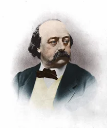Gustave Flaubert (1821-1880), französischer Schriftsteller, von Nadar.