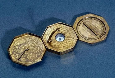 Notwendig (oder Kompendium) für astronomische Messungen. 16. Jahrhundert Private Sammlung