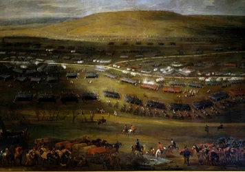 Übergang der Mosel im Jahr 1705