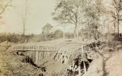 Fotografie aus einem persönlichen Album eines Infanterieleutnants während der ersten Monate des Ersten Weltkriegs