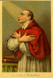 Fromme Bild: Charles Borromeo, Kardinalerzbischof von Mailand