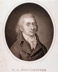 Porträt von Franz Anton Hoffmeister (Stich)