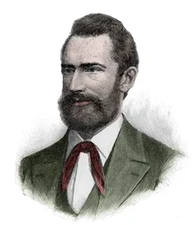 Porträt von Friedrich Wilhelm Ludwig Leichhardt (1813-1848?) preußischer (deutscher) Entdecker und Naturforscher - Ludwig Leichhardt, preußischer Entdecker und Naturforscher Australiens