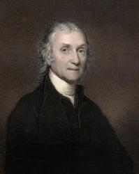 Porträt von Joseph Priestley (1733-1804), britischer Chemiker und Theologe