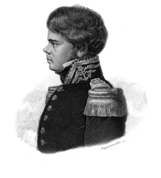 Porträt von Jules Alphonse Rene Poret Baron de Blosseville