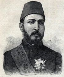 Porträt von Muhammad Tawfiq (oder Mohammed Tawfik)