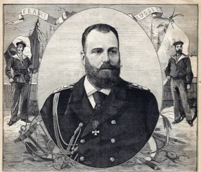 Porträt des Großherzogs Alexandrovich (Aleksei Aleksandrovich Romanov)