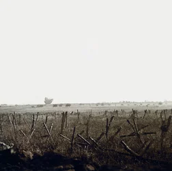 Stereoskopische Glasplatte über den Ersten Weltkrieg